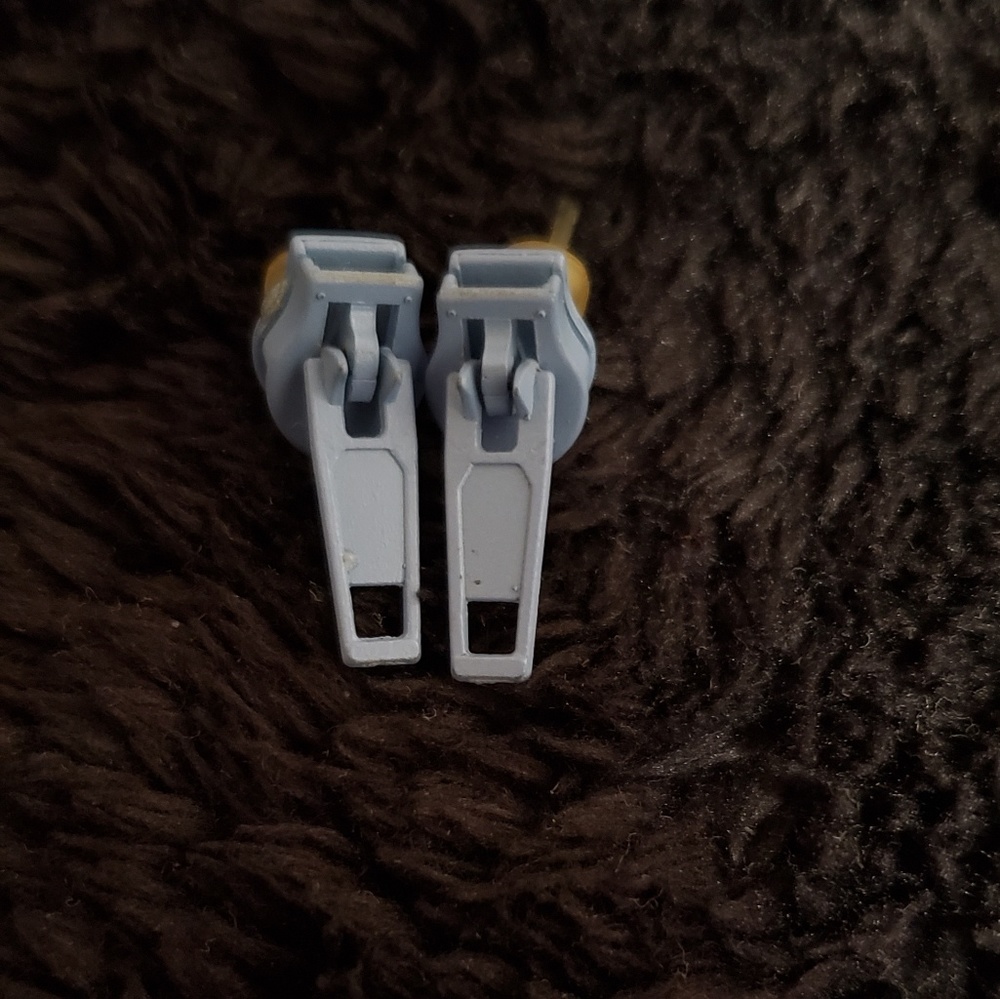 Zipper earrings